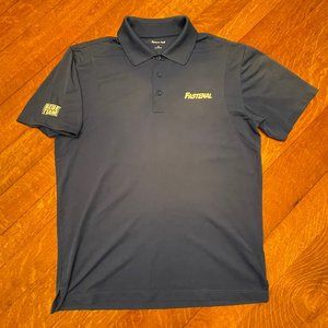 Fastenal Polo Shirt, Blue, Men's M